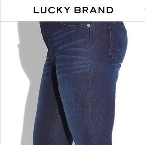 Lucky🍀 Brand Emma Straight Jeans Sz 14W